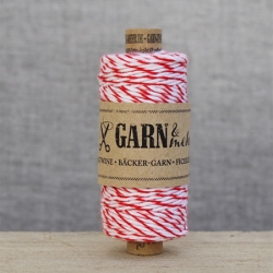 Baker's twine thin 45m - 1.0mm, Red