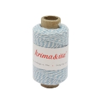 Baker's twine fino 35m - 1.2mm, celeste