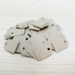 Etiquetas Kraft 2.5 cm mini, 100 uds