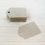 Etiquetas Kraft 3.5 cm, 25 uds
