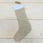 Adorno tela algodn 100%, calcetn beige