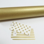Papel de envolver, Kraft oro, rollo 5m Papel de envolver, Kraft oro, rollo 5m