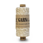 Baker's twine fino 45m - 1.0mm, Oro-Blanco natural Baker's twine fino 45m - 1.0mm, Oro-Blanco natural