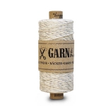 Baker's twine fino 45m - 1.0mm, Plata-Blanco natural