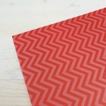 Cartulina, Chevron doble rojo, 1 hoja