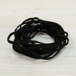 Alcantaraband schwarz, 3 m
