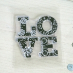 Clear stamps, Love