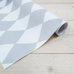 Papel de envolver, rombos gris, 1 hoja Papel de envolver, rombos gris, 1 hoja