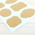 Pegatinas escudos Kraft Pegatinas escudos Kraft