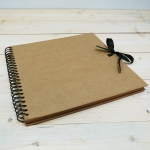 Album Kraft con lazo, 31 x 31 cm