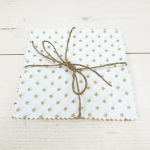 Set de telitas 13.5 x 13.5 cm, estrellas