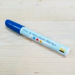 Rotulador permanente cristal / porcelana, azul marino