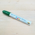 Rotulador permanente cristal / porcelana, verde oscuro
