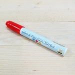 Rotulador permanente cristal / porcelana, rojo