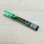 Rotulador tipo tiza, verde