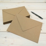 Sobre Kraft, 22.8 x 16 cm, 25 uds Sobre Kraft, 22.8 x 16 cm, 25 uds