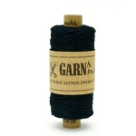 Baker's twine fino 45m - 1.0mm, Natural lino, negro
