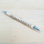 Calligraphy marker, denim blue