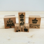 Stamp set, patisserie