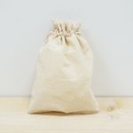 Bolsa de algodn 100%, 14 x 20 cm