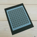 Plantilla Stencil, Crculos y Cuadros