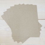 Cartulinas Kraft A5, 10 uds
