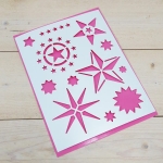 Plantilla Stencil, Estrellas