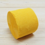 Rollo papel crep, amarillo
