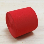 Crepepapier Rolle, rot