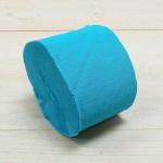 Crepepapier Rolle, hellblau