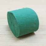 Crepepapier Rolle, Wasser grn