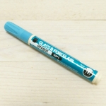 Rotulador fino permanente cristal / porcelana, azul claro