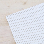 Bastelkarton, Stern taupe - weiss, 1 Blatt