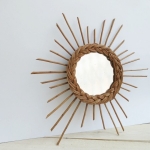 Espejo mimbre, Sol