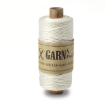 Baker's twine fino 45m - 1.0mm, Blanco natural unicolor