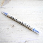 Rotulador especial caligrafa, splash blue