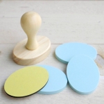 Carvado sellos, kit oval 7 cm